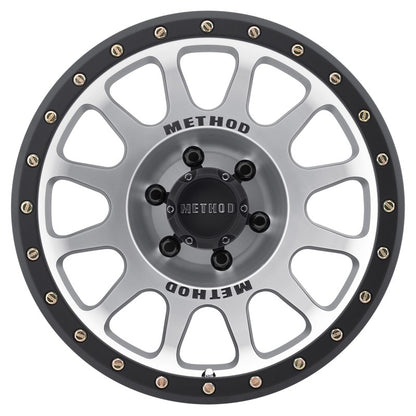 Method MR305 NV Machined - Matte Black Lip | 18x9" +0mm | 6x5.5mm Wheel