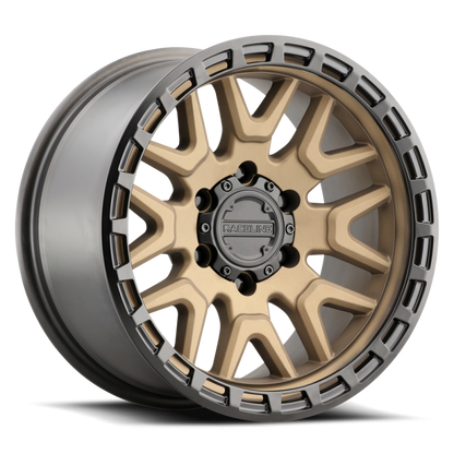 (set of 4) Raceline 953 Krank Bronze | 17x9" -12mm | 6x139.7mm Wheel