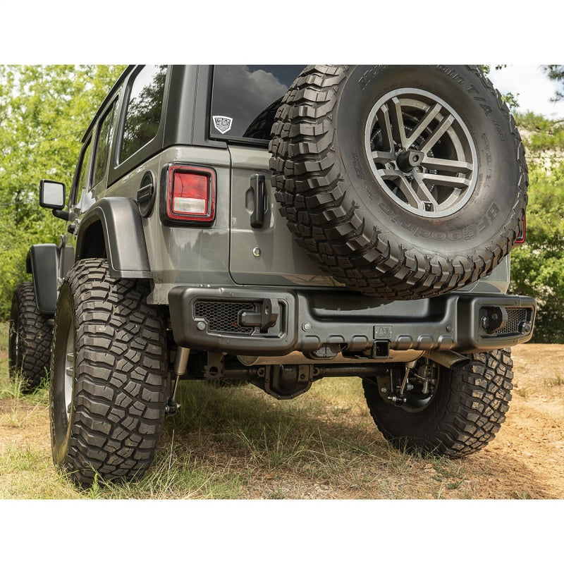 Rugged Ridge 11544.25 Spartan Rear Bumper Fits 18-26 Wrangler (JL)