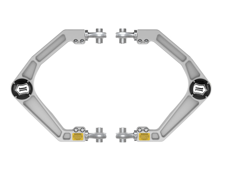 ICON 218561DJ Billet Upper Control Arm Delta Joint Pro Kit for 21-24 Ram TRX