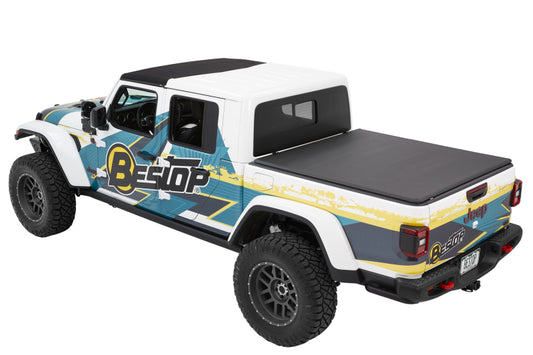 Bestop Fold Soft Tonneau | Jeep Gladiator 5ft Bed (16280-17)