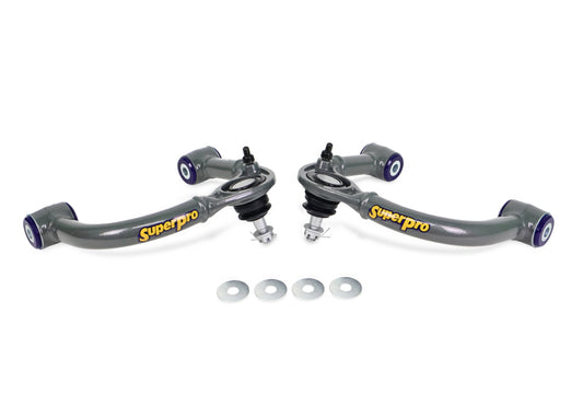 SuperPro TRC6480E Front Upper Control Arm Set for Lifted 21-23 Lexus GX460