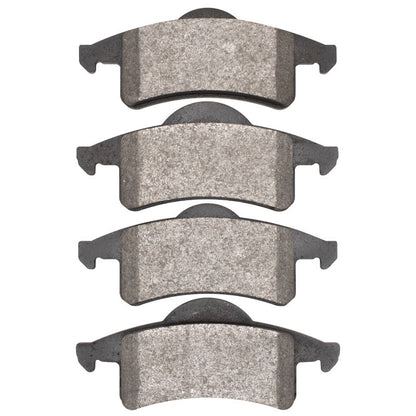 DFC 5000 Series Rear Semi-Metallic Brake Pads (REAR): Jeep Grand Cherokee (99-04)