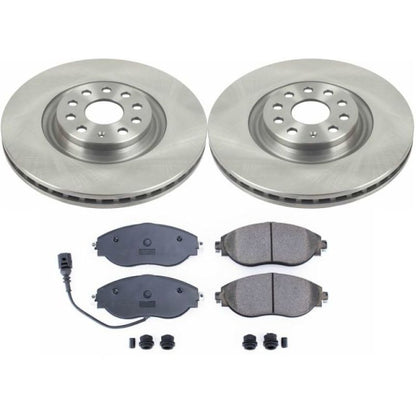 PowerStop Autospecialty Brake Kit VW Golf R/GTI Mk7 Front (KOE7175) | VW 15-21 Mk7 (SPF7175)