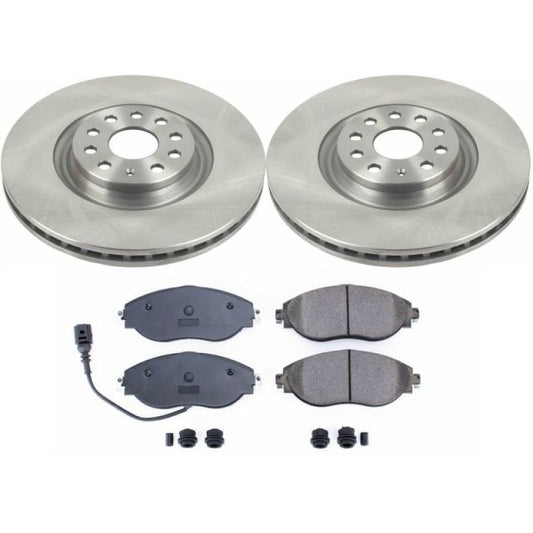 PowerStop Autospecialty Brake Kit VW Golf R/GTI Mk7 Front (KOE7175) | VW 15-21 Mk7 (SPF7175)