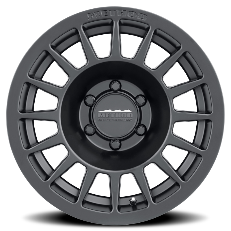 (set of 4) Method MR707 Matte Black | 18x9" +18mm | 6x135mm Wheel