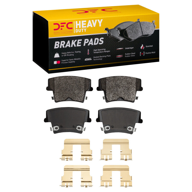 DFC Rear HD Brake Pads and Hardware Kit (REAR): Chrysler 300 (05-23)