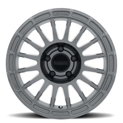 (set of 4) Method MR314 Gloss Titanium | 17x7.5" +25mm | 5x150mm Wheel