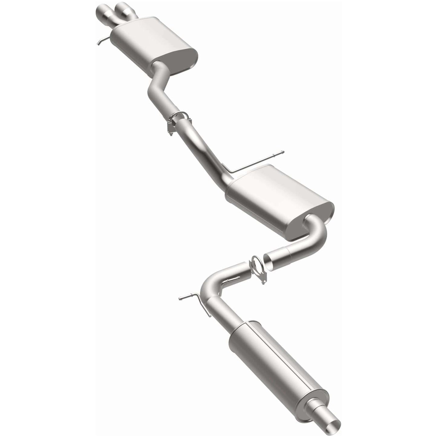 BRExhaust 2012-2014 Volkswagen Jetta 2.5L Direct-Fit Replacement Exhaust System