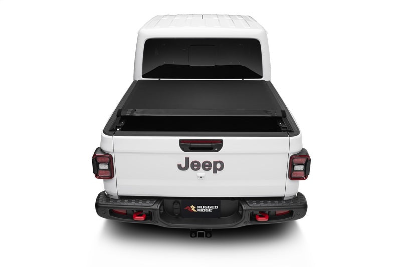 Rugged Ridge 13550.22 Armis Soft Rolling Bed Cover for 20-25 Gladiator JT 5' Bed