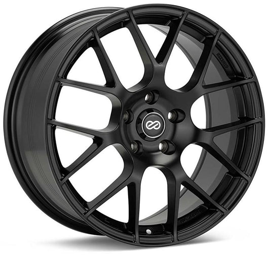 Enkei Raijin Black | 18x8" +32mm | 5x120mm Wheel
