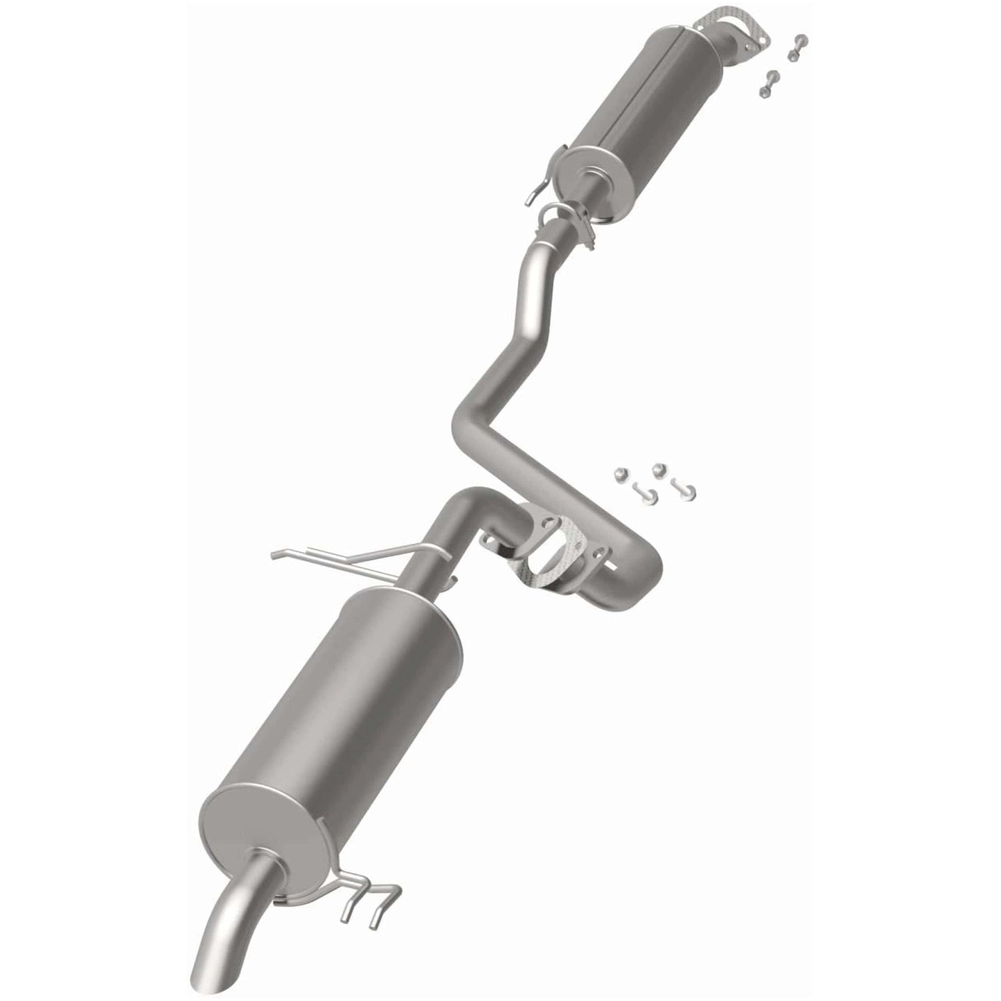 BRExhaust 2010-2011 Kia Soul 2.0L Direct-Fit Replacement Exhaust System