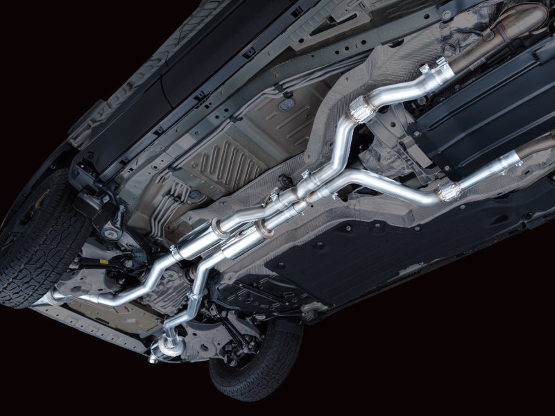 AWE Tuning Dual Rear Exit Exhaust | Ford Explorer Tremor (3015-28625)