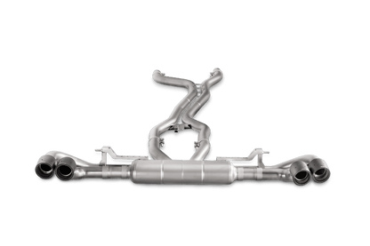 Akrapovic 15-17 Porsche Cayenne GTS (958 FL) Evolution Link Pipe Set (Titanium)