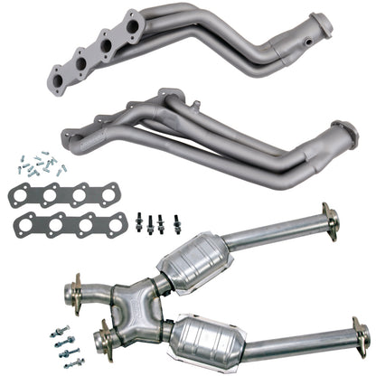 BBK 96-04 Ford Mustang 4.6L 2V Headers w/HF Catted X-Pipe (15412) | 1994-2004 Ford Mustang