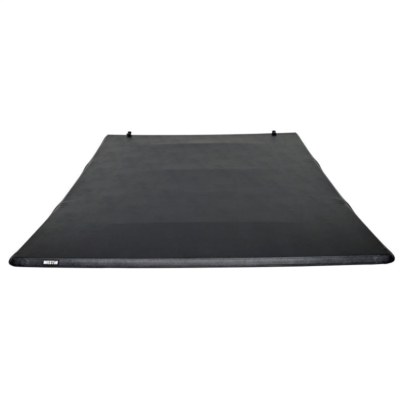 Westin 17-24 Ford F-250/350 Super Duty 6.75ft. Bed Soft Tri-Fold Tonneau Cover - Black