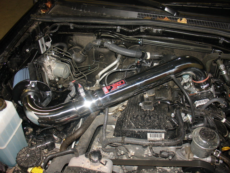 Injen Wrinkle Black Power-Flow Cold Air Intake | Toyota Tacoma / FJ Cruiser (04-23) (PF2011WB)