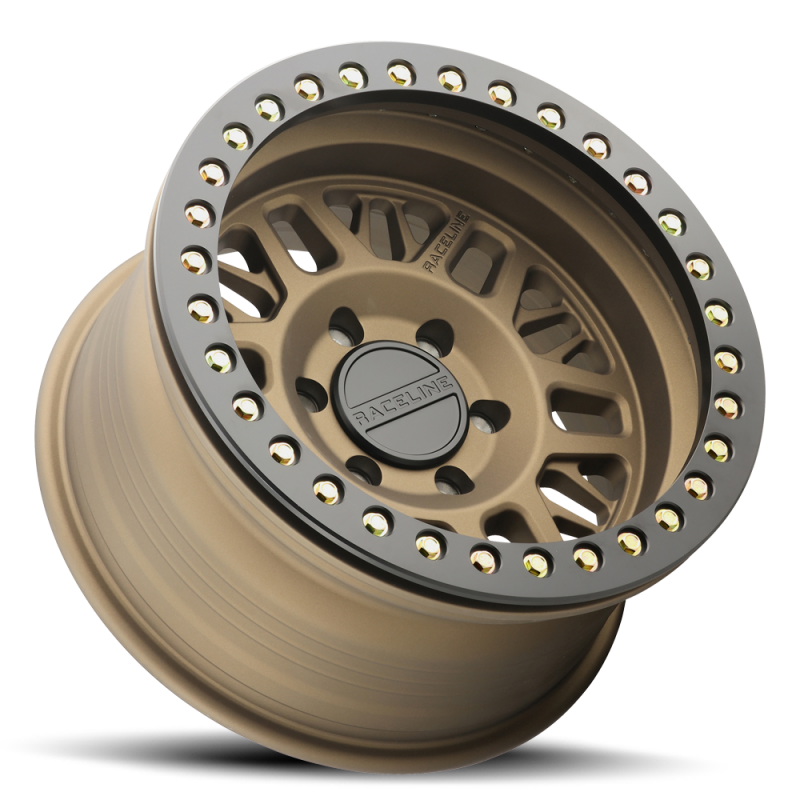 Raceline RT951 Ryno Bronze & Black Ring Beadlock | 17x9" -38mm | 5x127mm Wheel