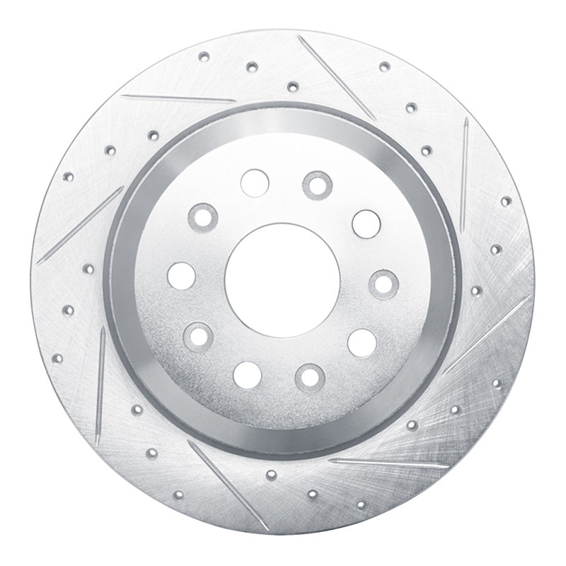 DFC D&S Silver Brake Rotor (FRONT RIGHT): Jeep Grand Cherokee (99-04)