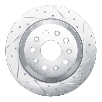 DFC D&S Silver Brake Rotor (FRONT RIGHT): Jeep Grand Cherokee (99-04)