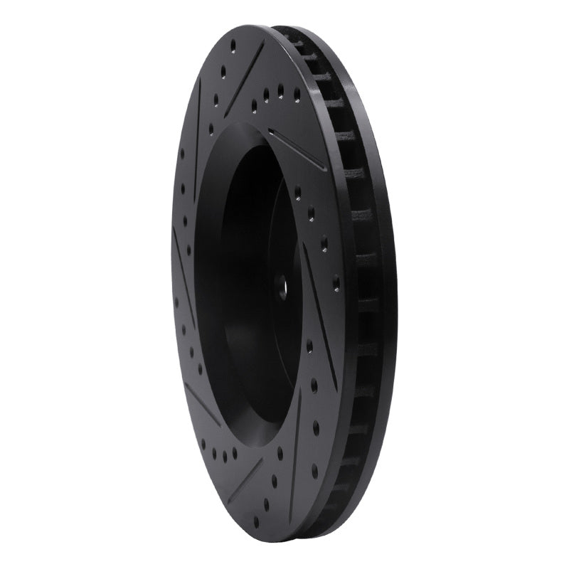 DFC D&S Black Brake Rotor (FRONT RIGHT): Jeep Wrangler (07-18)