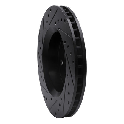 DFC D&S Black Brake Rotor (FRONT RIGHT): Jeep Wrangler (07-18)