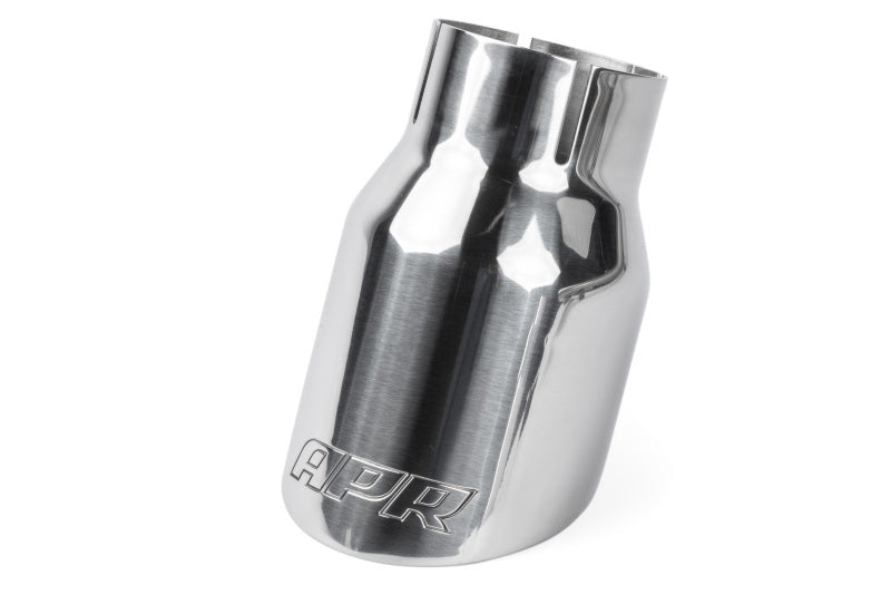 APR 3.5in Slash-Cut Tips | Polished Silver Set of 2 (TPK0006)