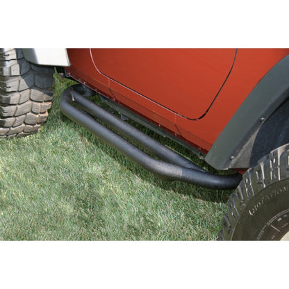 Rugged Ridge 11504.21 RRC Side Armor Guards for 07-18 Jeep Wrangler