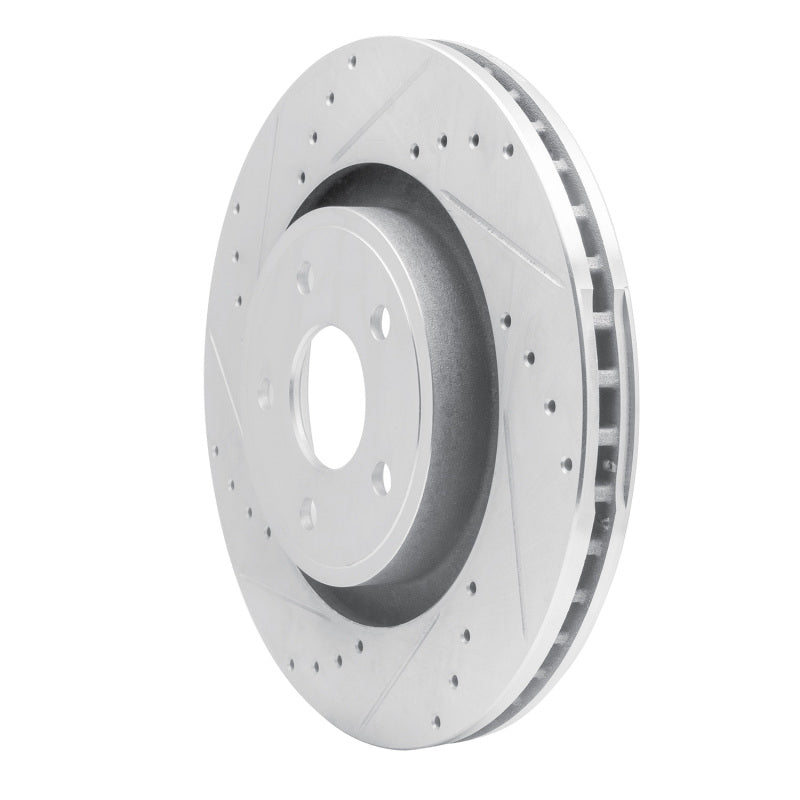 DFC D&S Silver Brake Rotor (FRONT LEFT): Jeep Grand Cherokee (06-10)