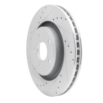 DFC D&S Silver Brake Rotor (FRONT LEFT): Jeep Grand Cherokee (06-10)