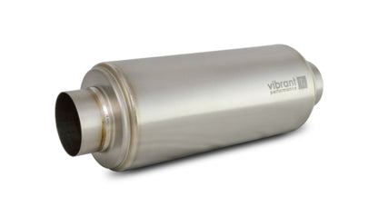 Vibrant 17540 Titanium Resonator 4in Inlet/Outlet 16in Long
