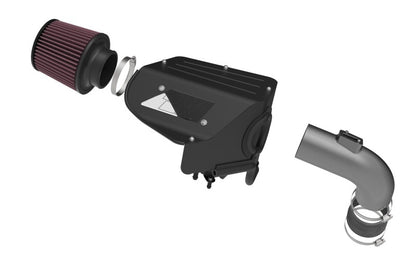 K&N 69-2029TC Typhoon Intake For BMW 340I L6 3.0L F/I 16-20
