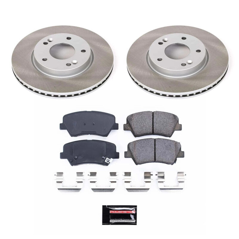 PowerStop Rotor Kit | 2014–2016 Kia Forte5 (SC6503)