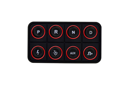 AEM EV EV programmable button pad for use with VCU200 or VCU300 - 30-8400