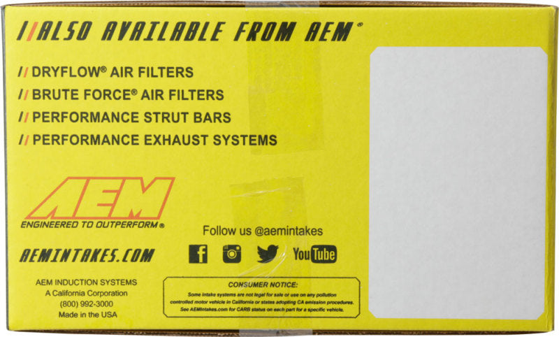 AEM Short Ram Intake | Honda Civic Si (06) (22-516R)