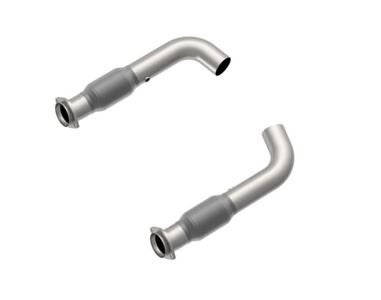 Kooks 3in Green Cat Dual Pipes | Ford Mustang 15-23, Mach-E 20-26 (11513300)