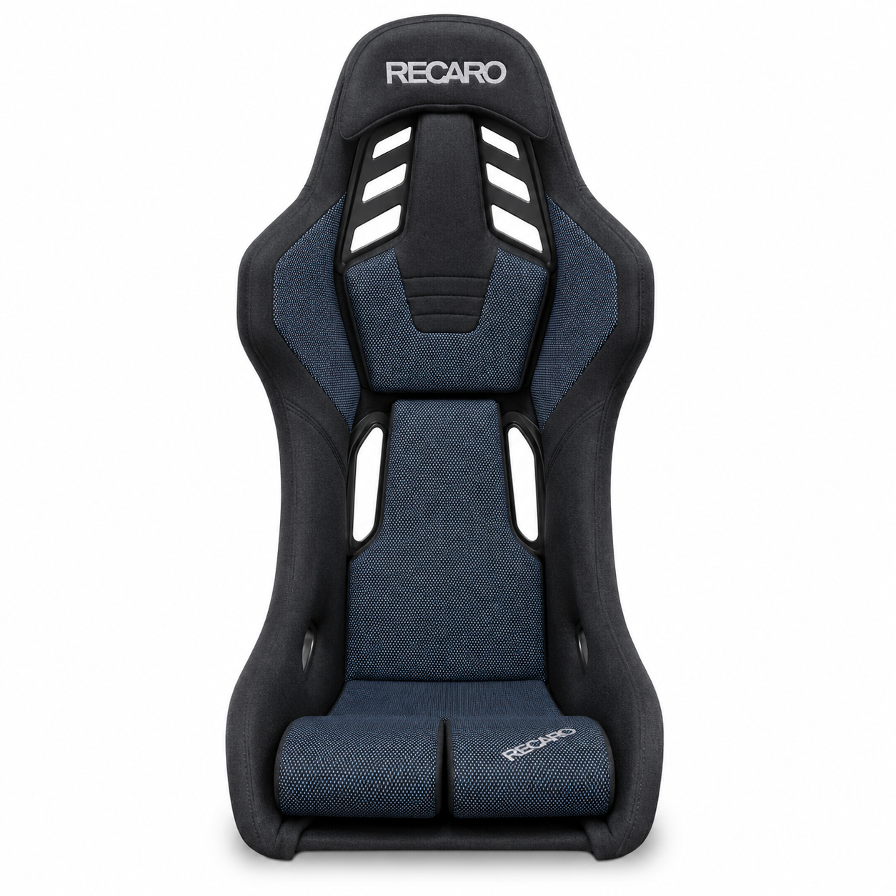 Recaro RSS BK (Large / FRP) - Kamui Black / Brilliant Mesh Blue