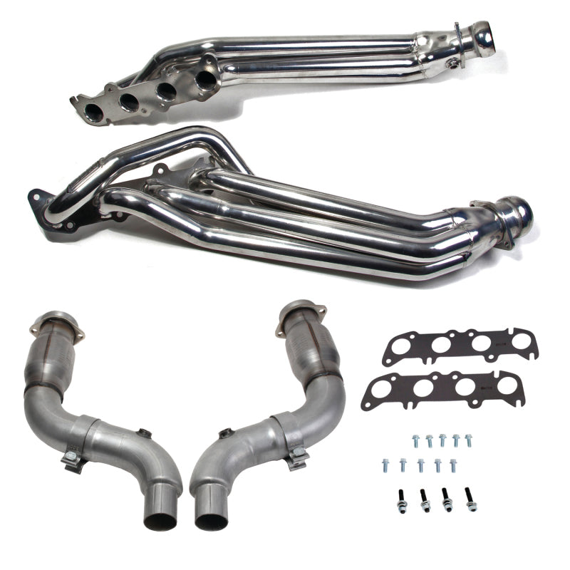 BBK 15-23 Mustang 5.0 1-7/8in Headers w/High Flow Catted Mid Pipe | 2015-23 Mustang (18564)