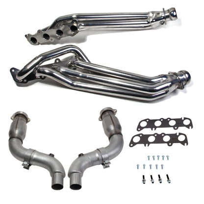 BBK 15-23 Mustang 5.0 1-7/8in Headers w/High Flow Catted Mid Pipe | 2015-23 Mustang (18564)