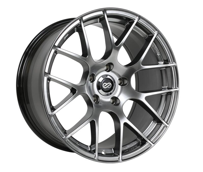 Enkei Raijin Hyper Silver | 19x8" +42mm | 5x120mm Wheel