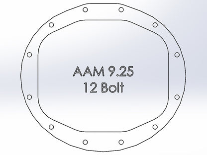 aFe Power Front/Rear Diff Cover Kit w/ Oil 13-18 Dodge L6 Trucks (AAM 9.25-12 & AAM 11.5/12-14)