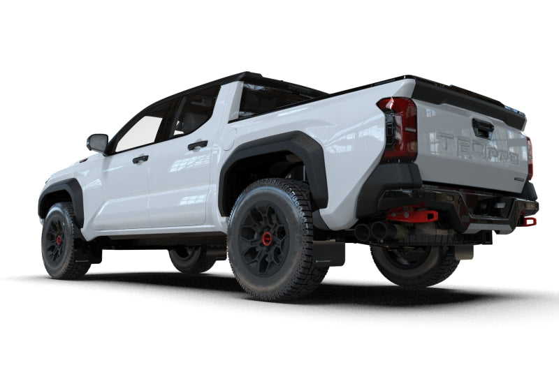 Rally Armor MF114-UR-BLK-RD Black Mud Flap/Red Logo For 24 Toyota Tacoma
