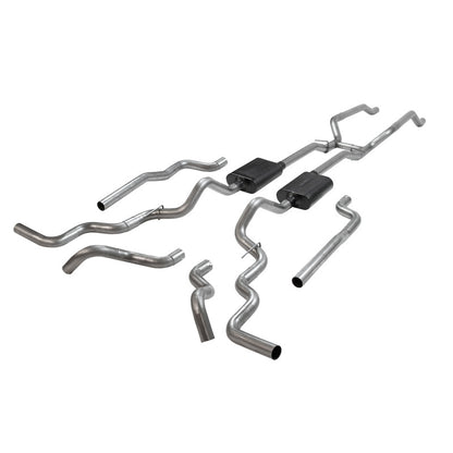 Flowmaster GM Truck 4WD American Thunder Crossm-Back Exhaust For Chevy GMC (817940)