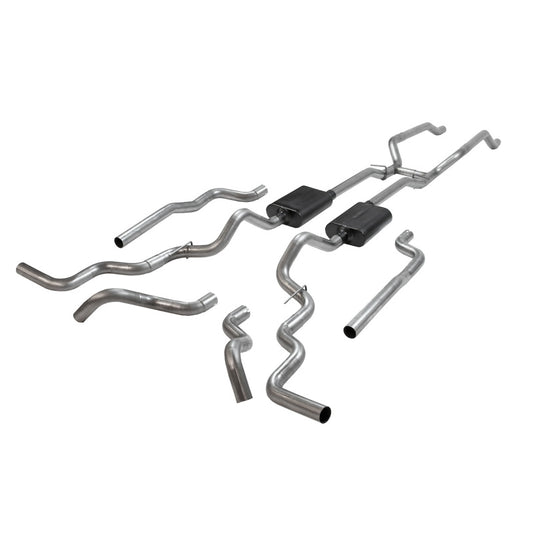 Flowmaster GM Truck 4WD American Thunder Crossm-Back Exhaust For Chevy GMC (817940)