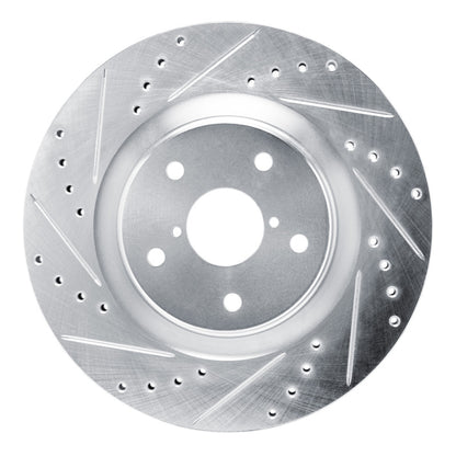R1 20-25 Subaru WRX F&R Drilled & Slotted Rotor | Outback 14-23 (631-13049L)