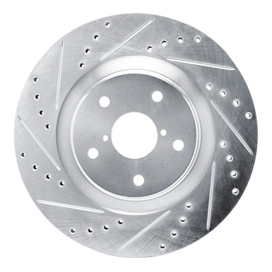 R1 20-25 Subaru WRX F&R Drilled & Slotted Rotor | Outback 14-23 (631-13049L)