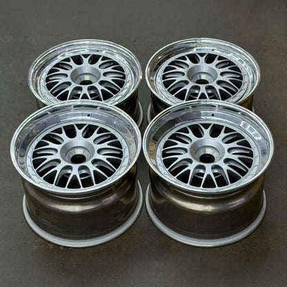 BBS E88 19x9.5 +41, 19x12.5 +41 CL Silver (SET)