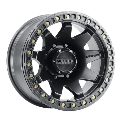 Method MR108 Beadlock Matte Black | 17x9" -44mm | 8x6.5mm Wheel