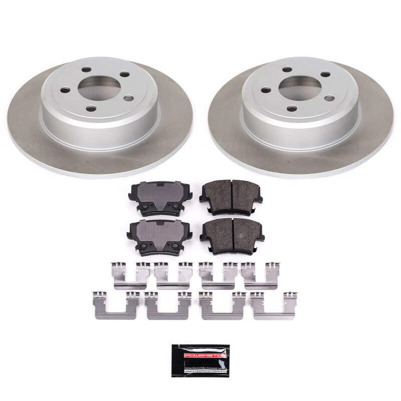 PowerStop 05-08 Dodge Magnum Rear Semi-Coated Rotor Kit (SC1719)