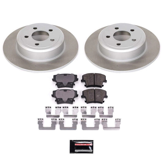 PowerStop 05-08 Dodge Magnum Rear Semi-Coated Rotor Kit (SC1719)